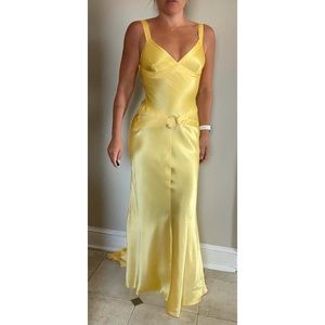 Jovani Yellow Floor Length Gown how to lose a guy in ten days